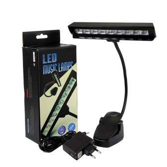 9 LED orkestlamp